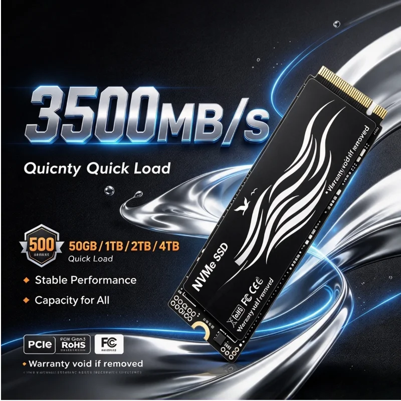 M.2 Nvme 4Tb Pcie 4.0 Ssd - SSD M.2 NVMe PCIe 4.0 500GB
