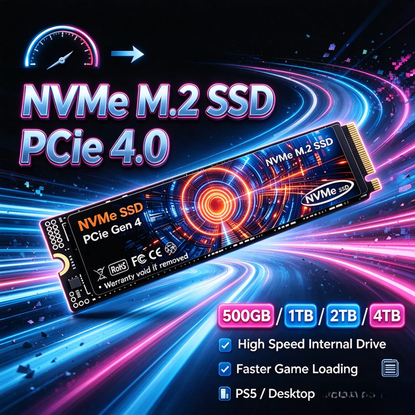 M.2 Nvme 4Tb Pcie 4.0 Ssd - SSD NVMe M.2 PCIe 4.0 ad