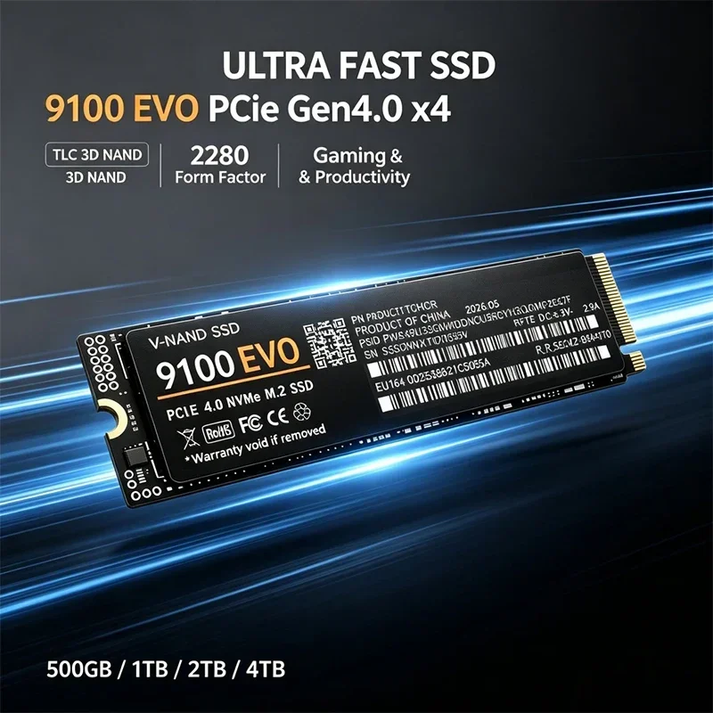 SSD 500GB 1TB 2TB 4TB 9100 EVO - M.2 Nvme 4Tb Pcie 4.0 Ssd recensione e prezzo